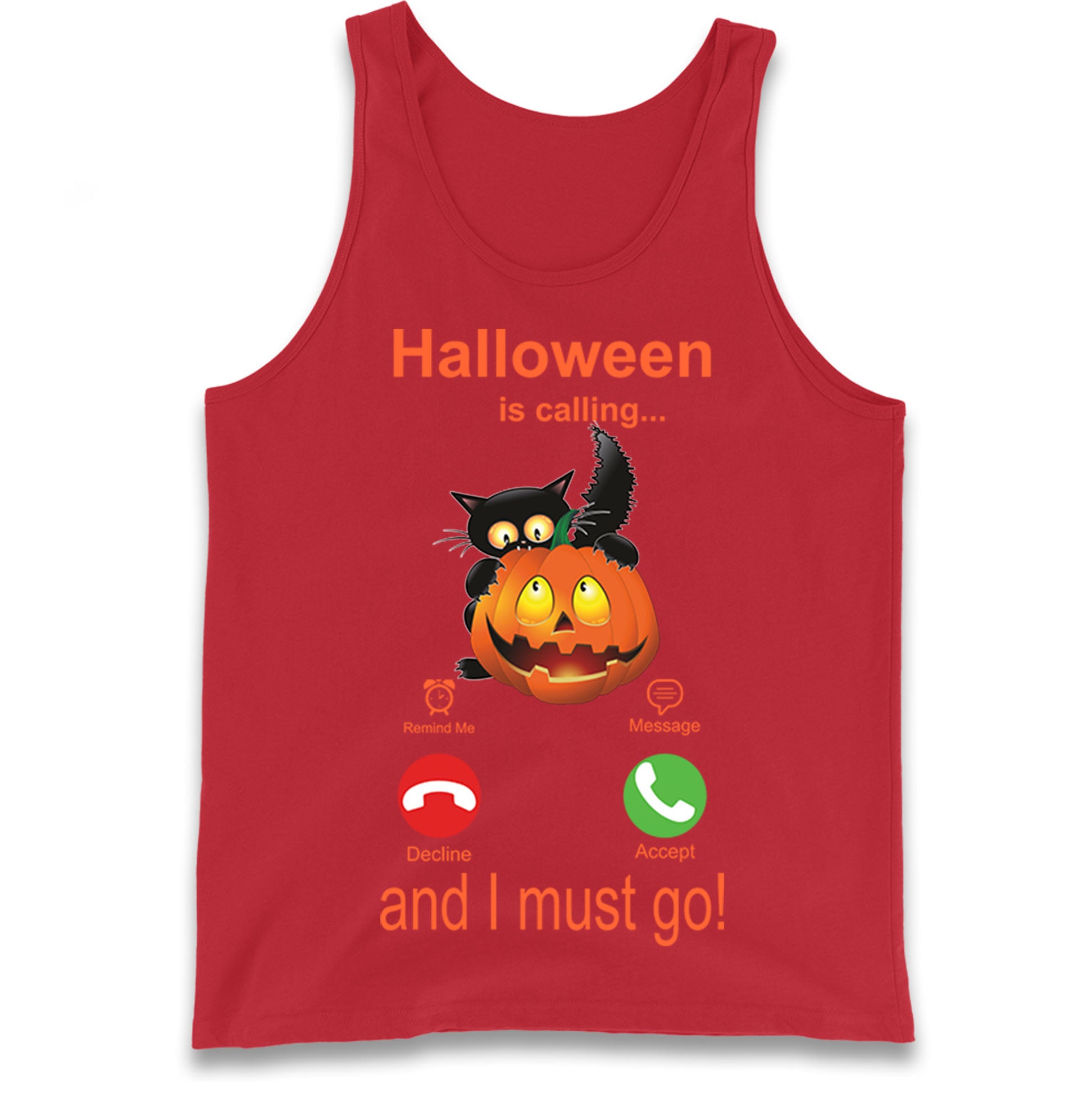 Halloween Is Calling Tank Top
