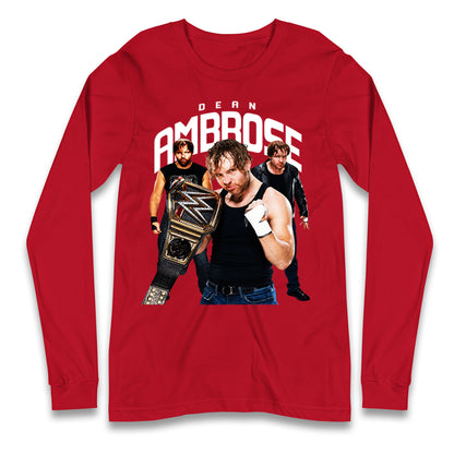Dean Ambrose Bootleg Long Sleeve T Shirt