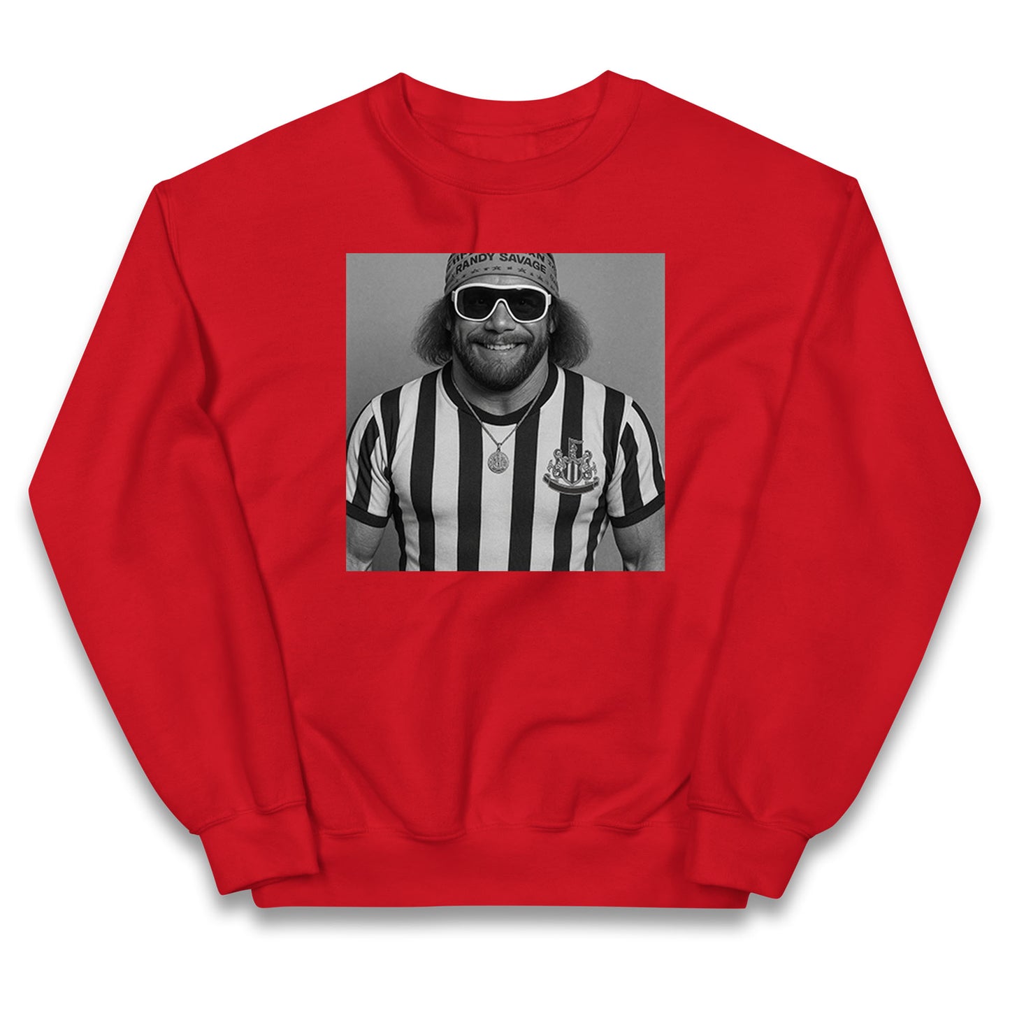 Macho Man Newcastle United Kids Jumper