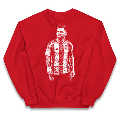 Lionel Messi Argentina Kids Jumper