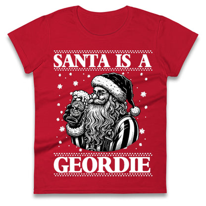Newcastle Xmas Ladies T Shirt