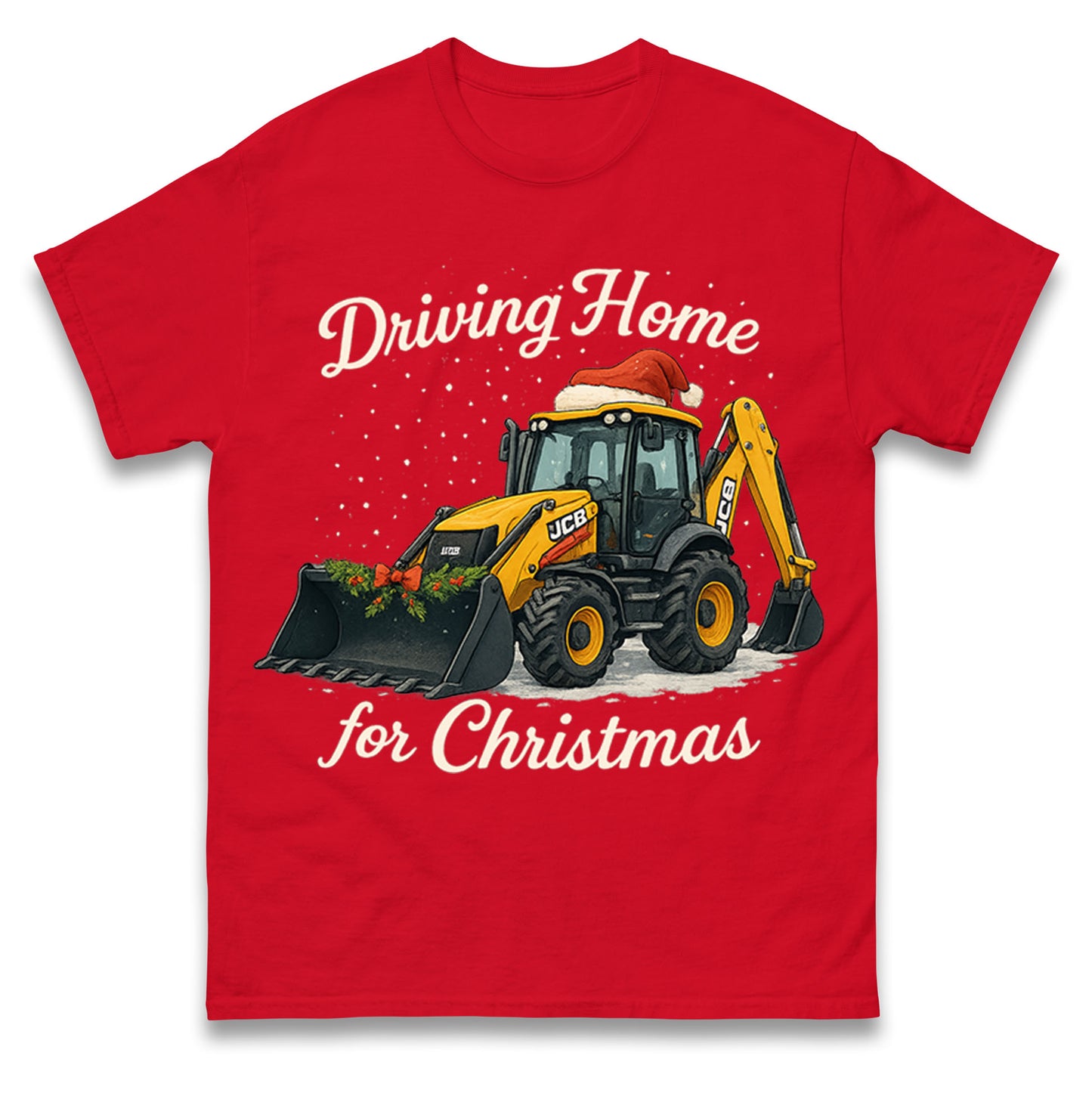 JCB Christmas T Shirt 