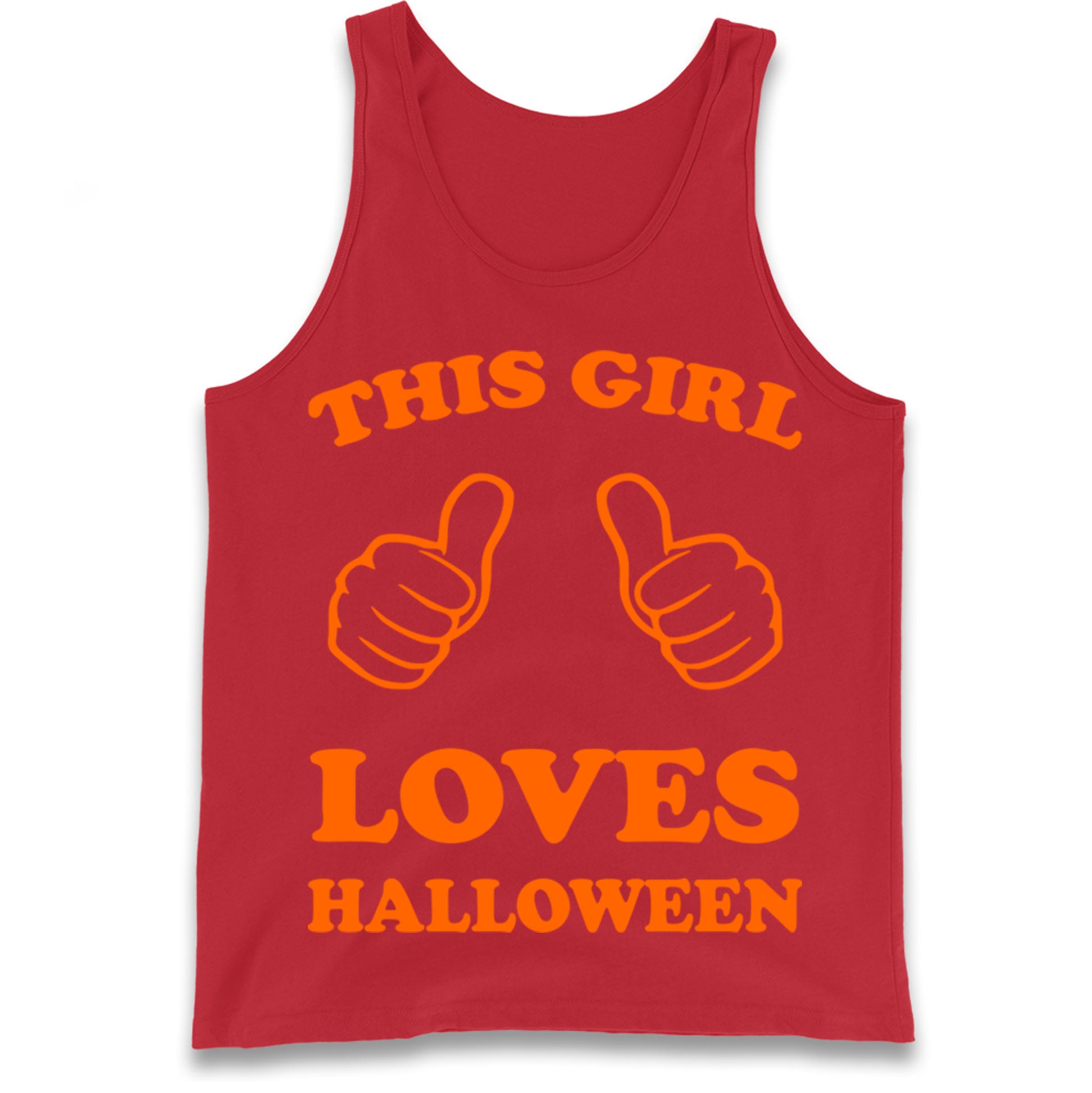 This Girl Loves Halloween Tank Top
