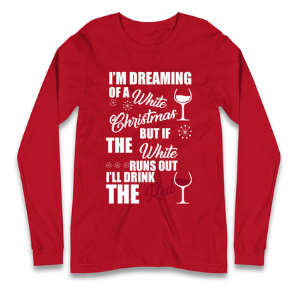 Wine Christmas Longsleeve T Shirt