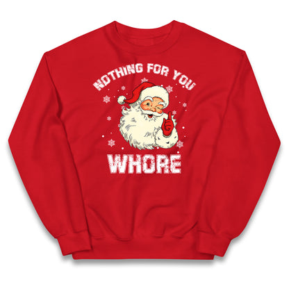 Christmas Whore Kids Jumper