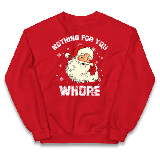 Christmas Whore Kids Jumper