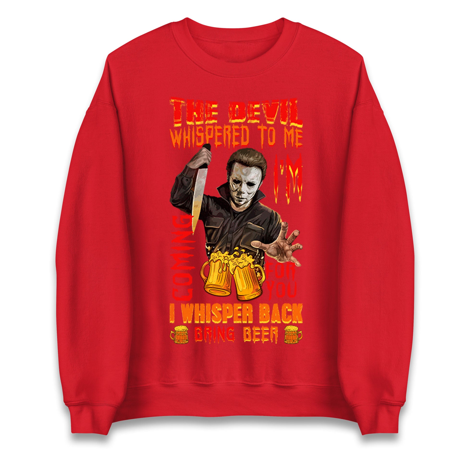 Michael Myers Haunted Halloween Sweatshirt
