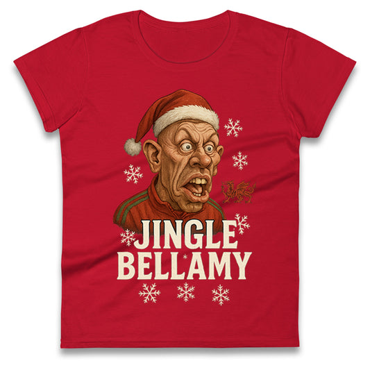 Craig Bellamy Christmas Ladies T Shirt