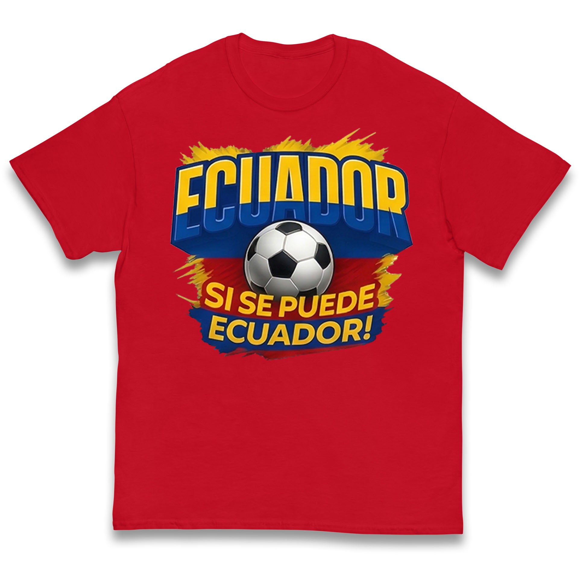 Ecuador Retro World Cup Kids T Shirt