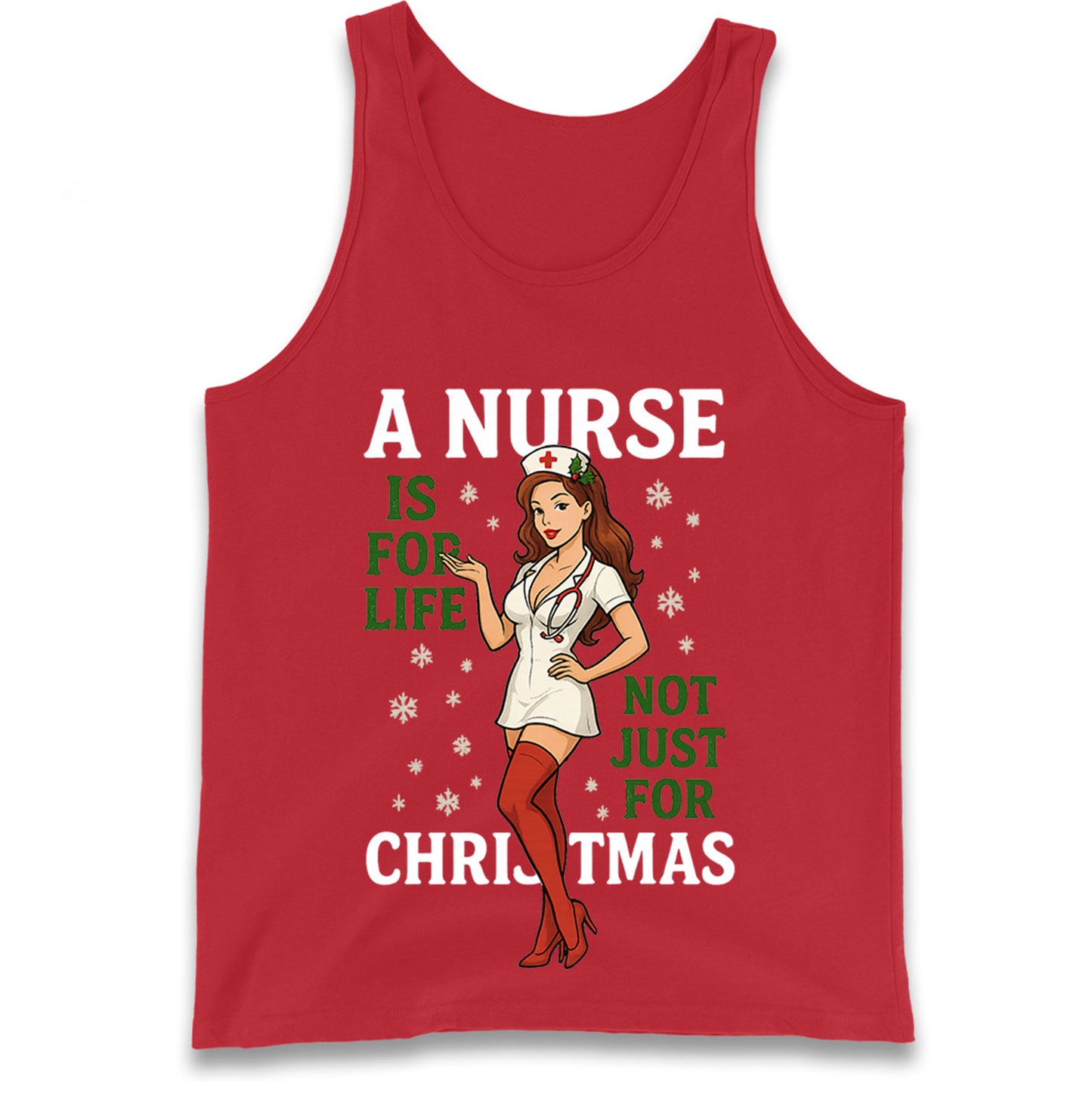 Nurse Christmas Tank Top