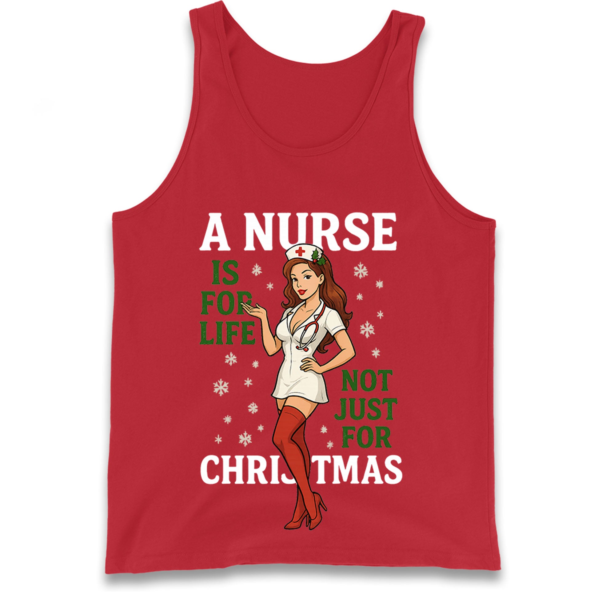 Nurse Christmas Tank Top