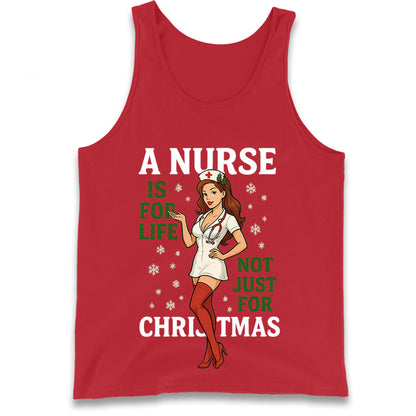 Nurse Christmas Tank Top
