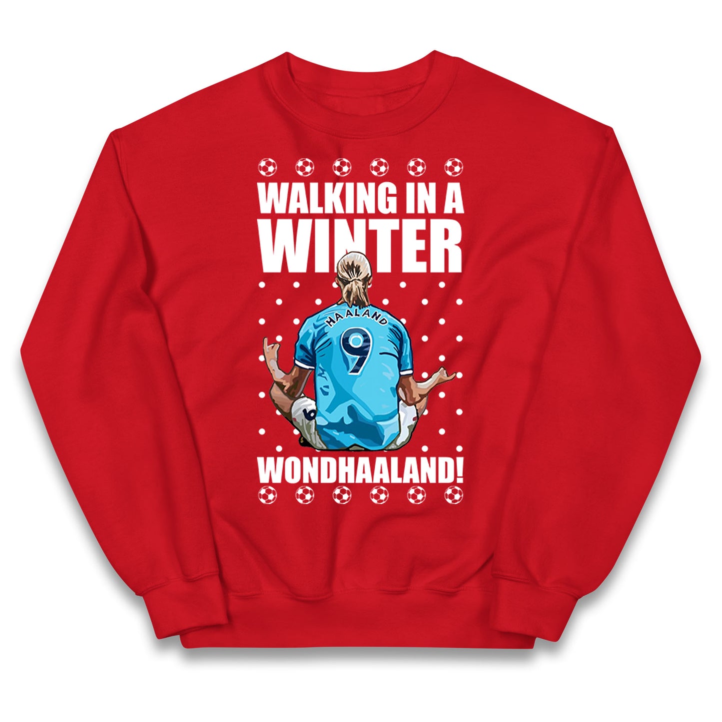 erling haaland christmas jumper