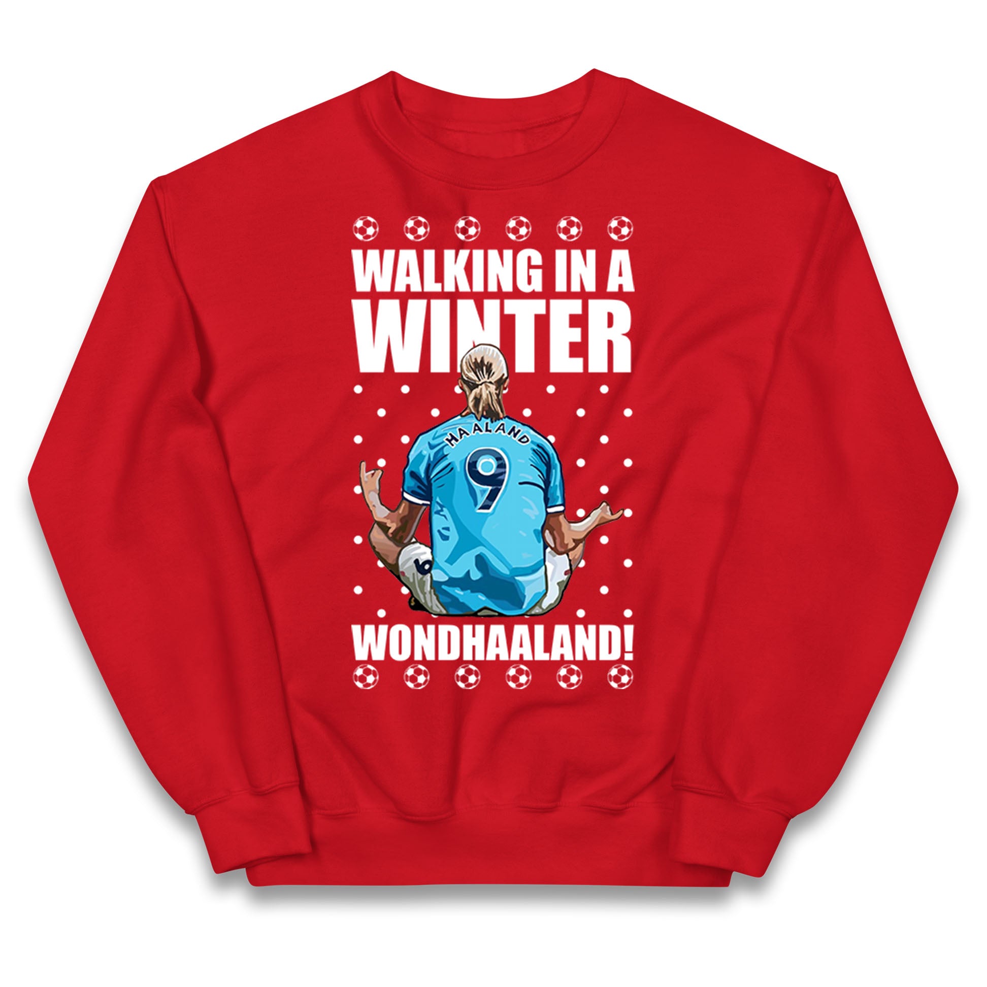 erling haaland christmas jumper