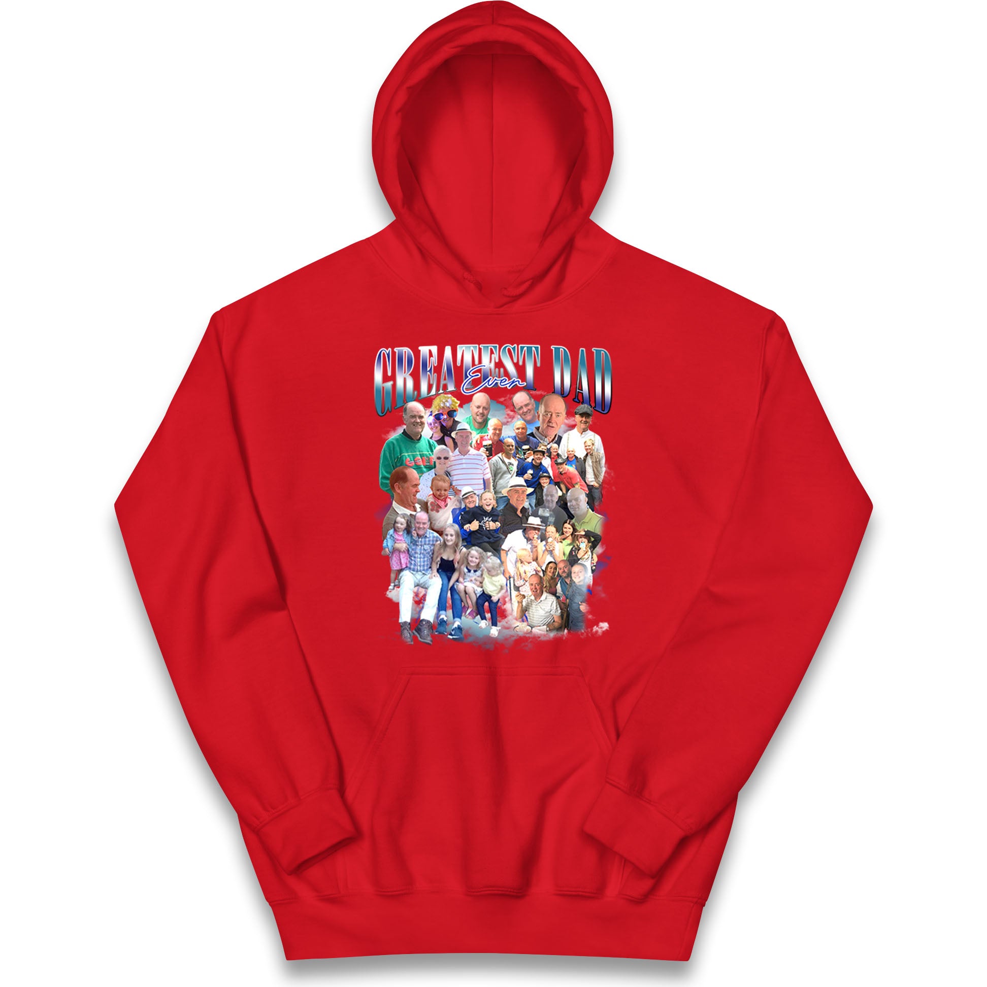 Fathers Day Personalised Kids Hoodie
