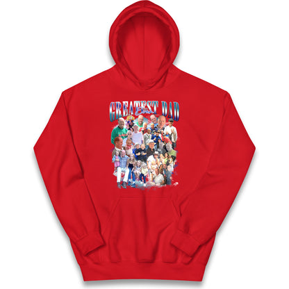 Fathers Day Personalised Kids Hoodie