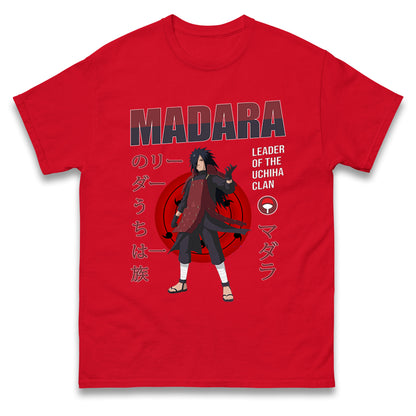 naruto shippuden madara uchiha t shirt