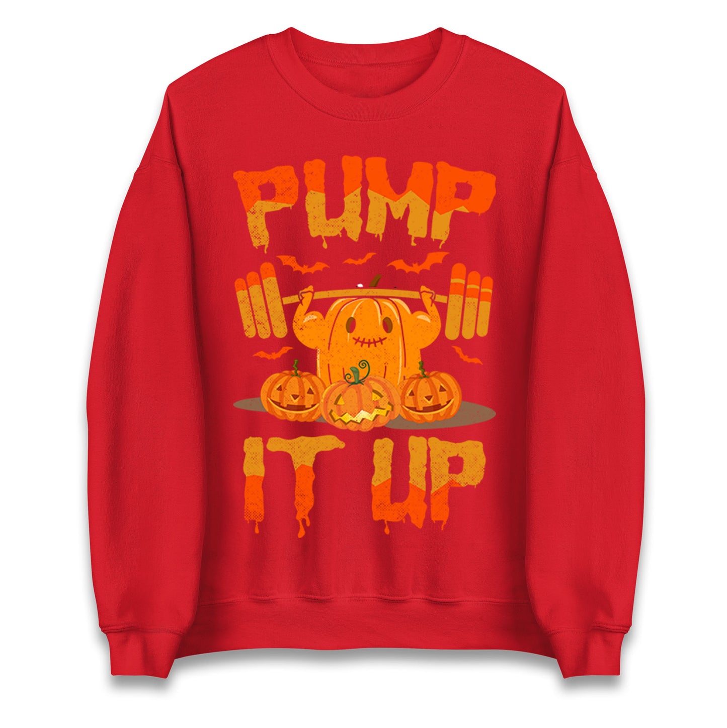 Halloween Fitness Pumpkin Sweatshirt

