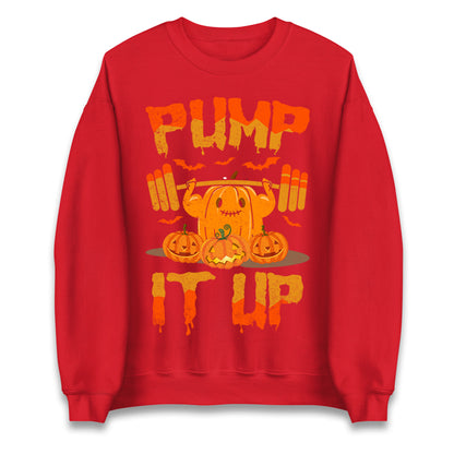Halloween Fitness Pumpkin Sweatshirt
