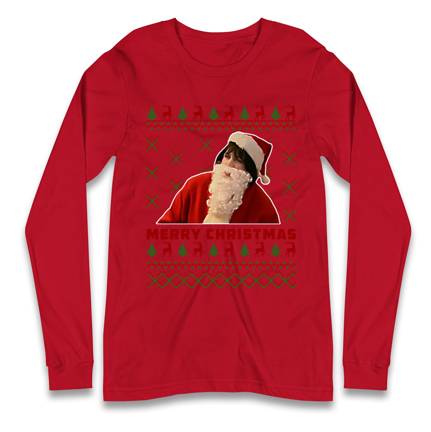 Merry Christmas Nessa Gavin And Stacey Long Sleeve T Shirt