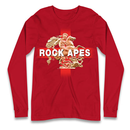 Rock Apes St George & The Dragon Long Sleeve T Shirt