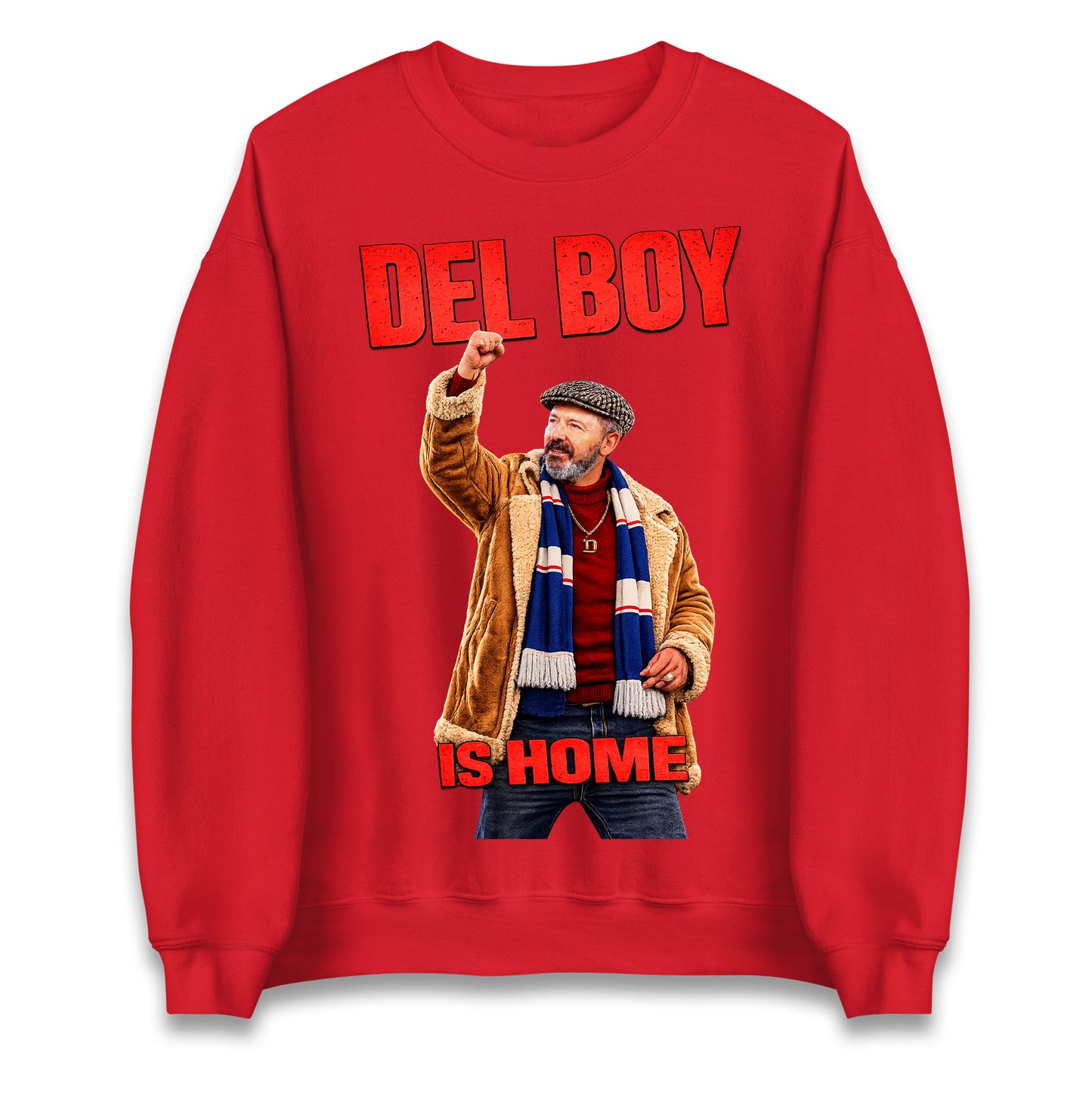 Derek McInnes Rangers Del Boy Football Jumper