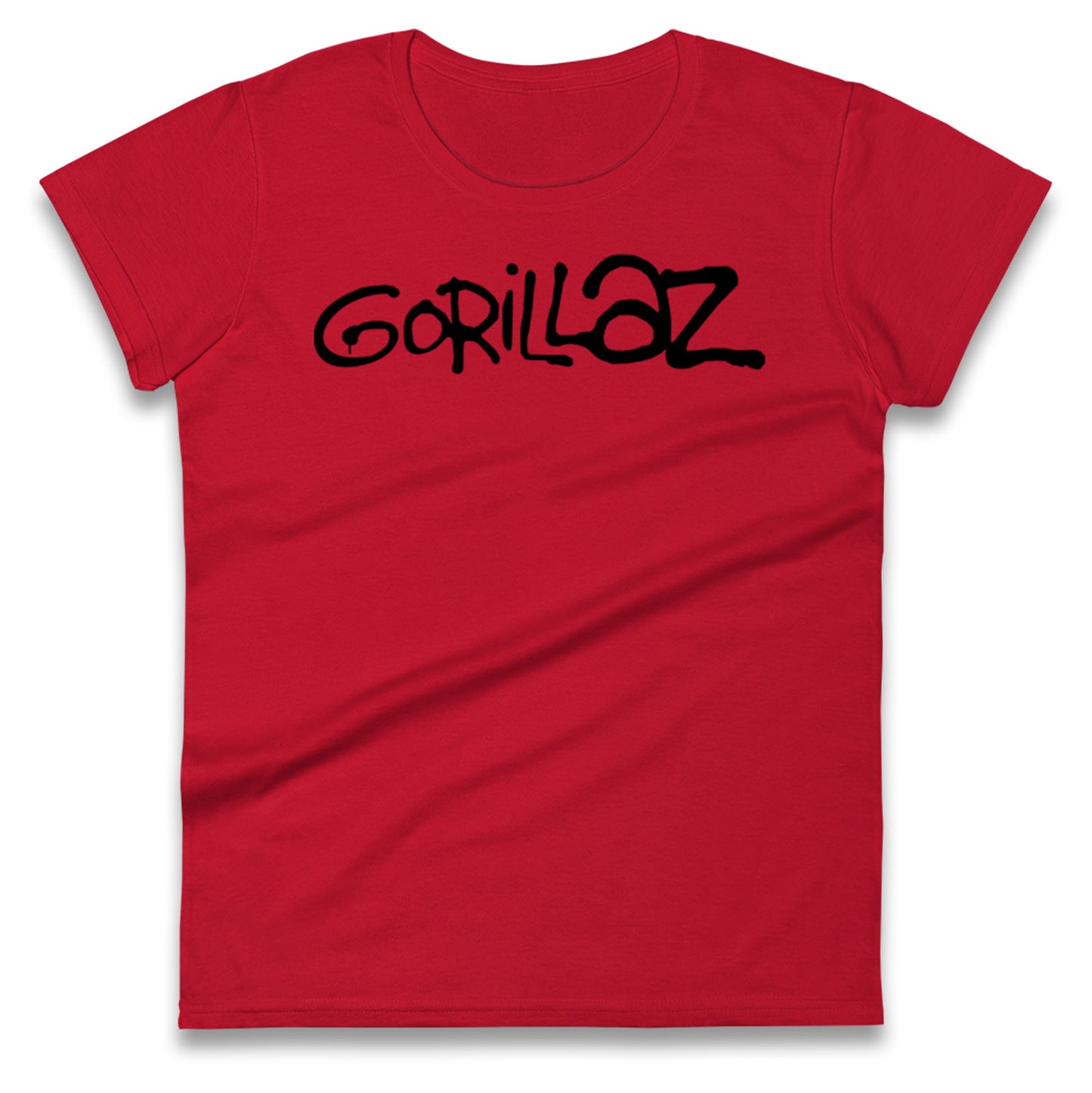 Gorillaz Band Ladies T Shirt 