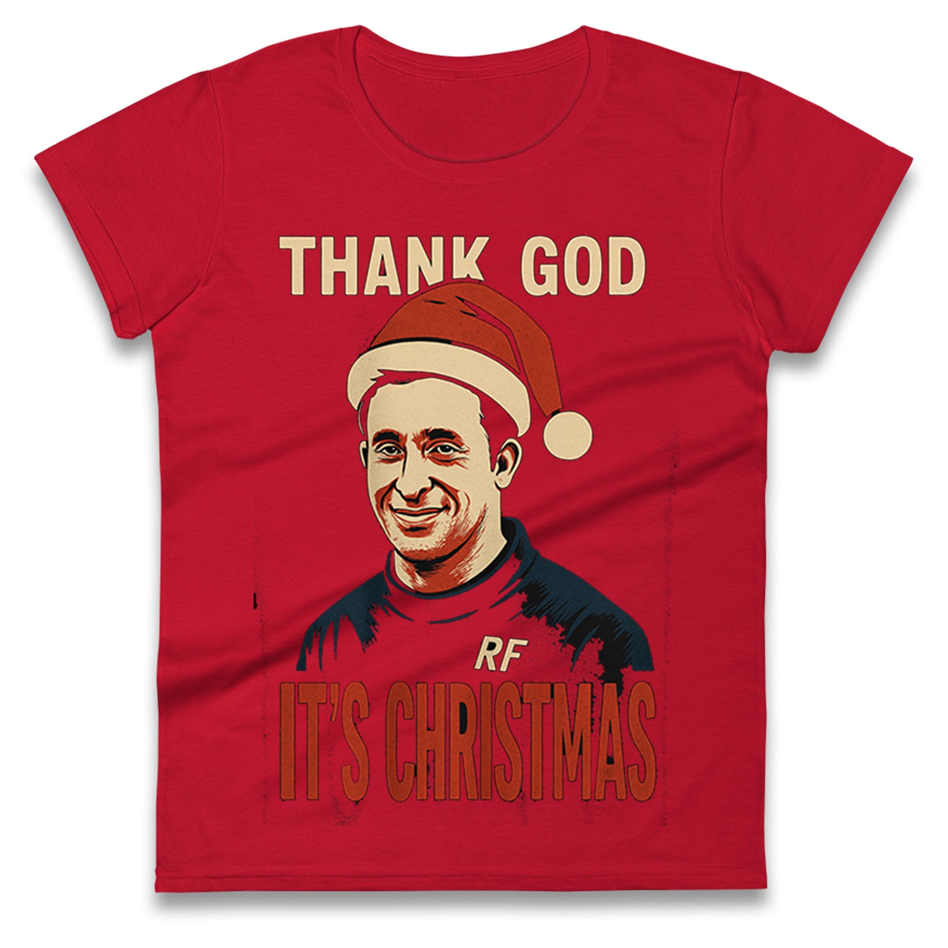 Robbie Fowler Christmas Ladies T Shirt