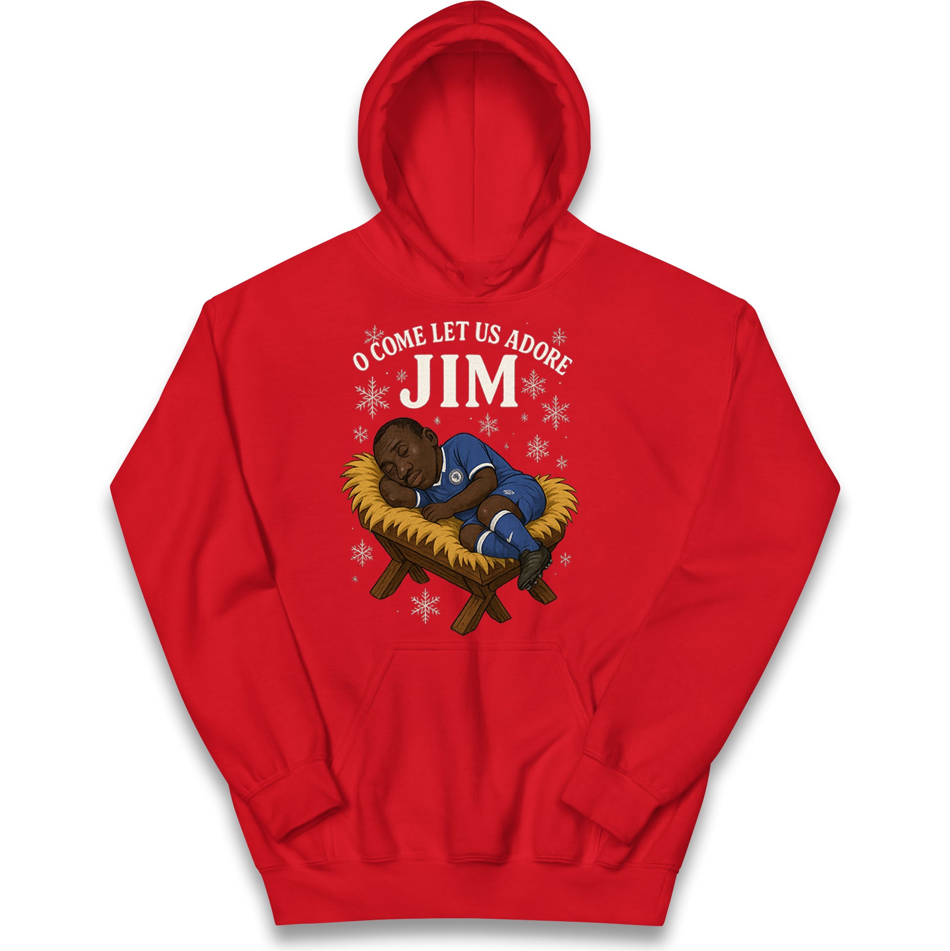 Retro Chelsea Christmas Kids Hoodie