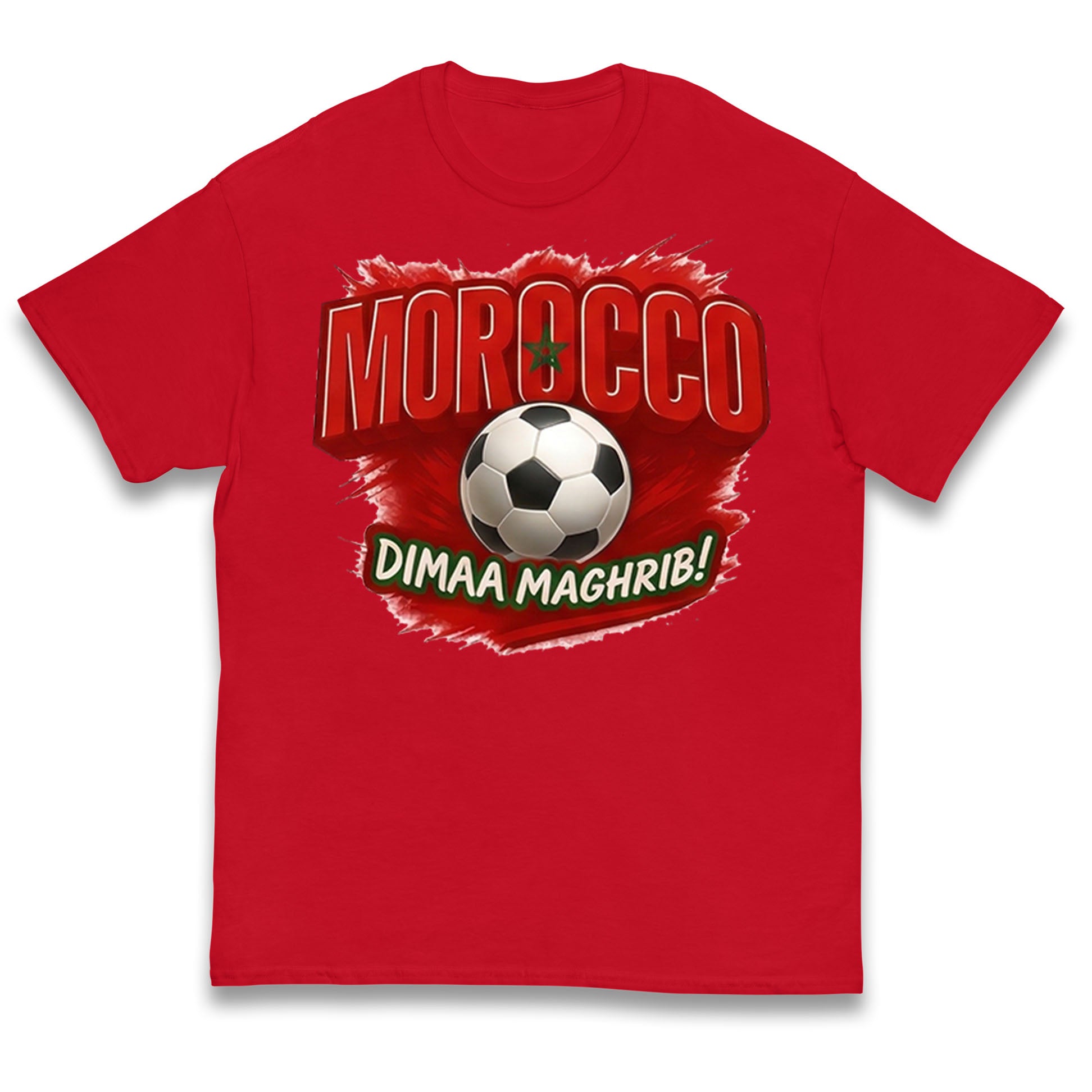 Morocco Retro World Cup Kids T Shirt 