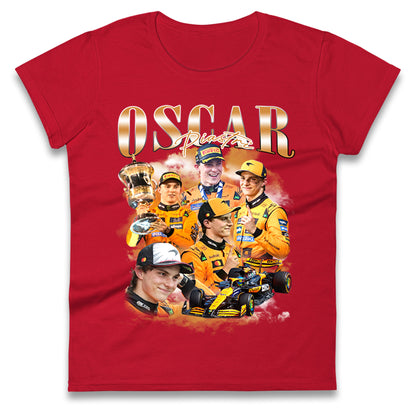 Oscar Piastri Ladies T Shirt