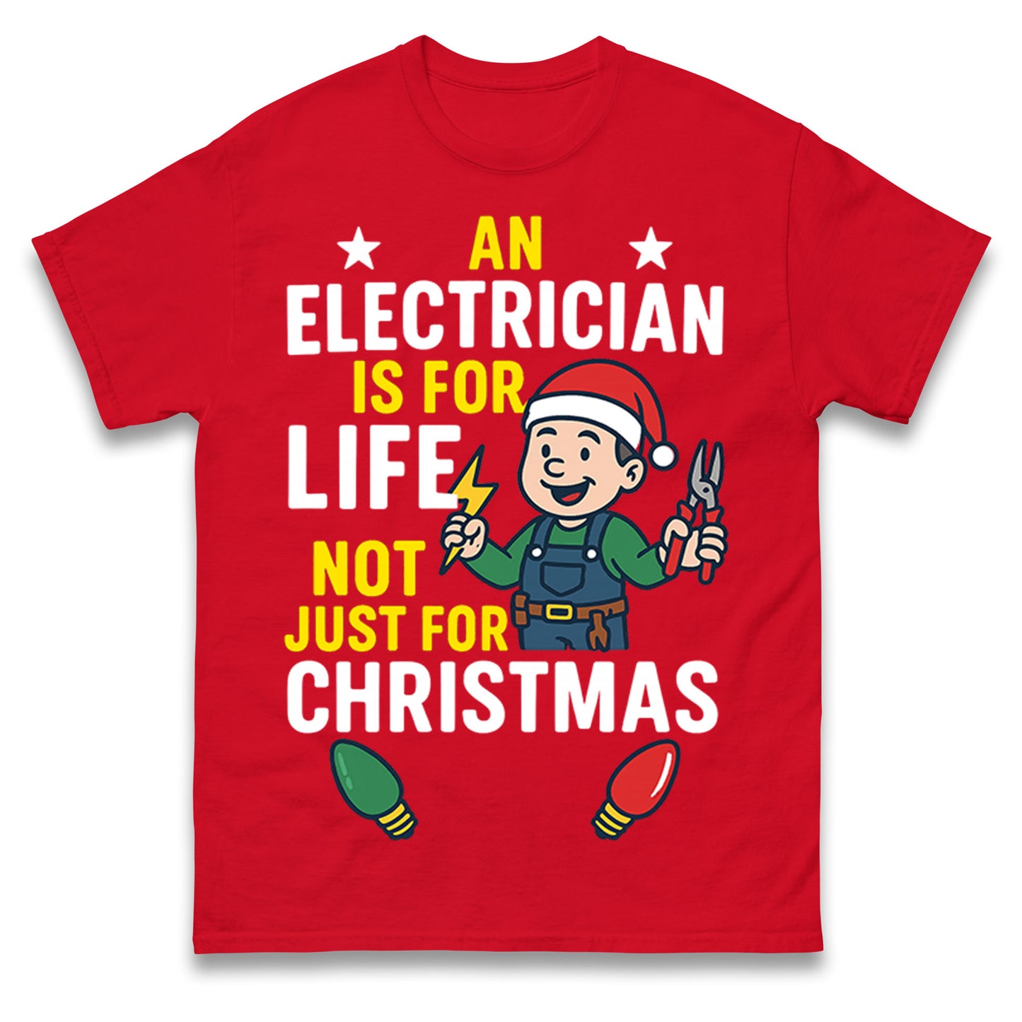 Electrician Christmas T Shirt