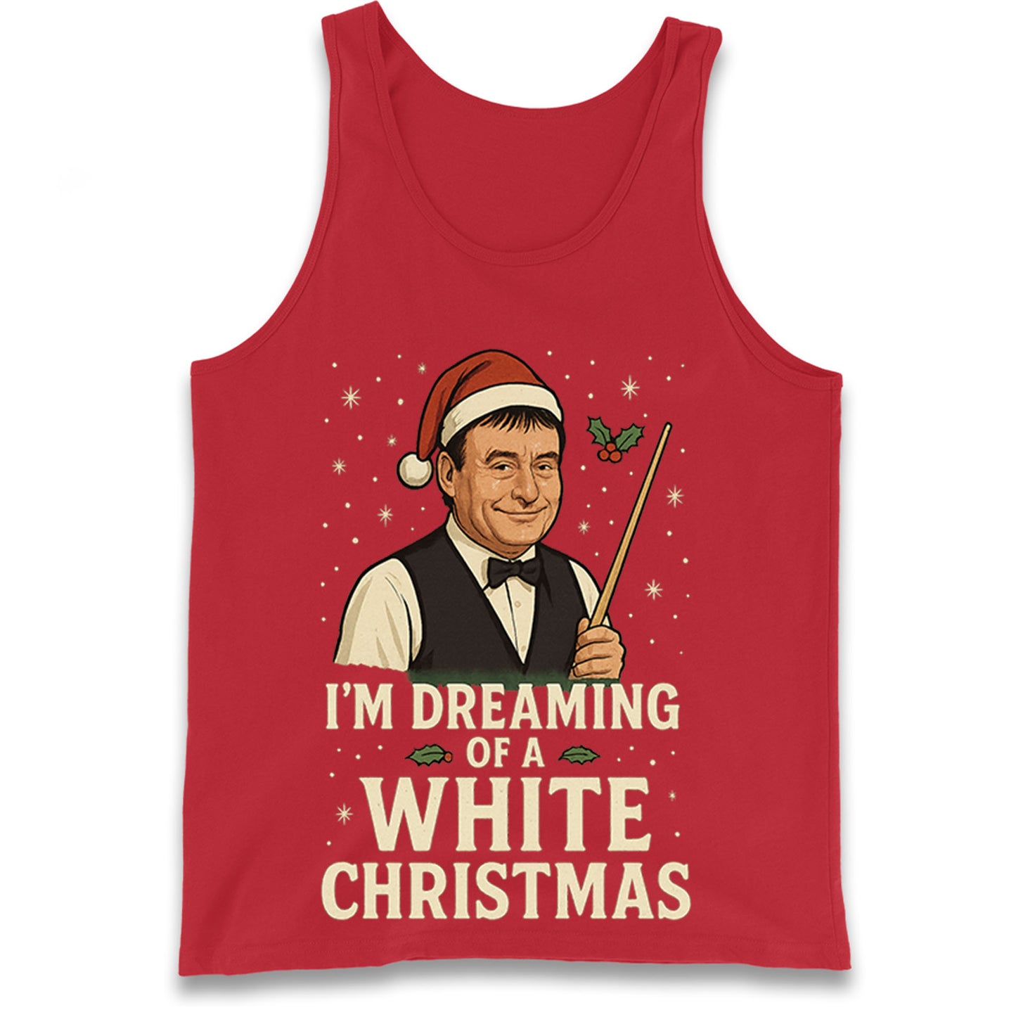 Snooker Christmas Tank Top