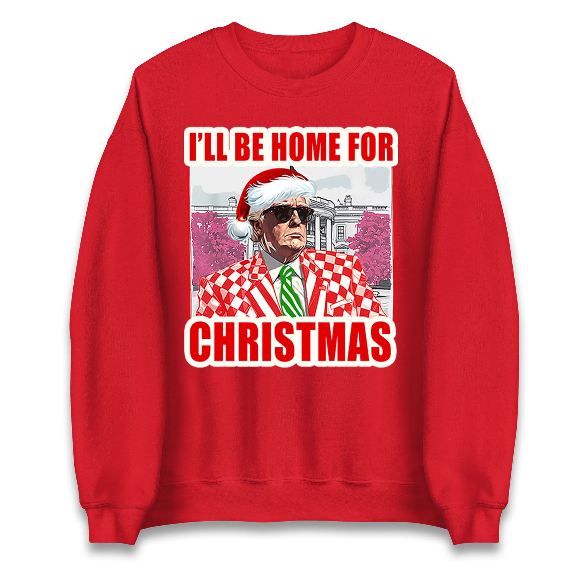 donald trump christmas sweatshirt