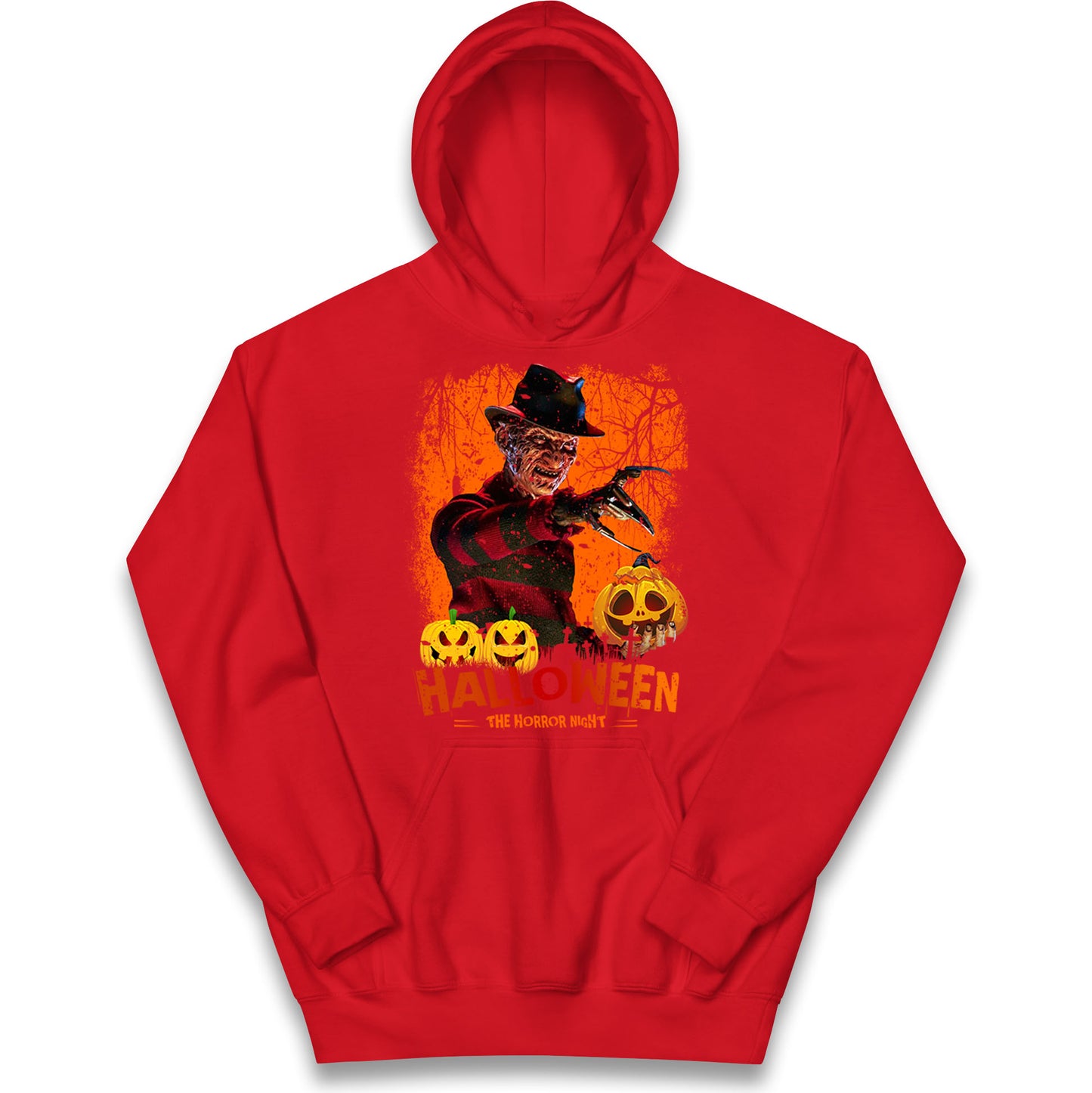 Freddy Krueger Halloween Horror Night Kids Hoodie