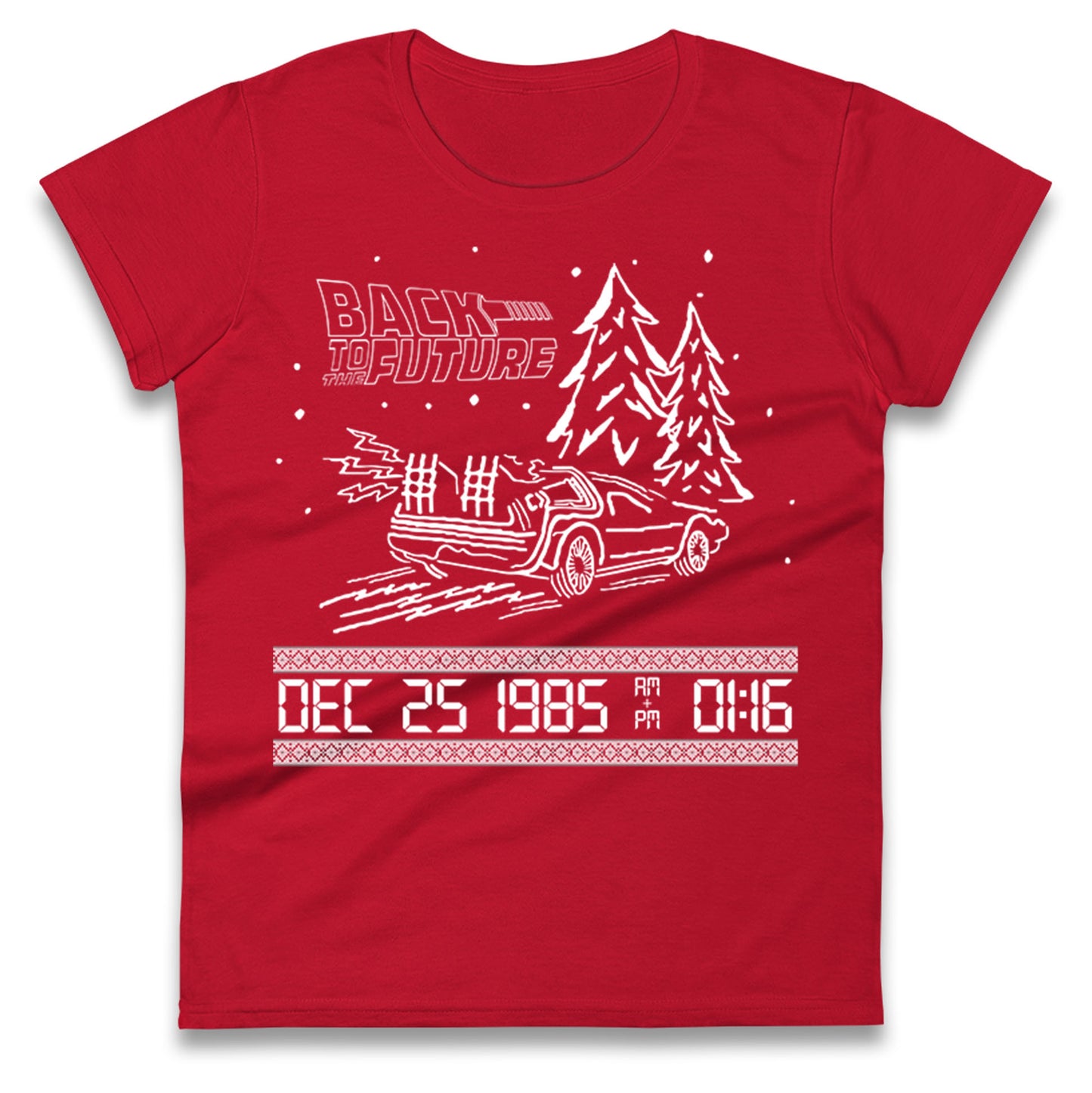Dec 25 1985 Christmas Ladies T Shirt