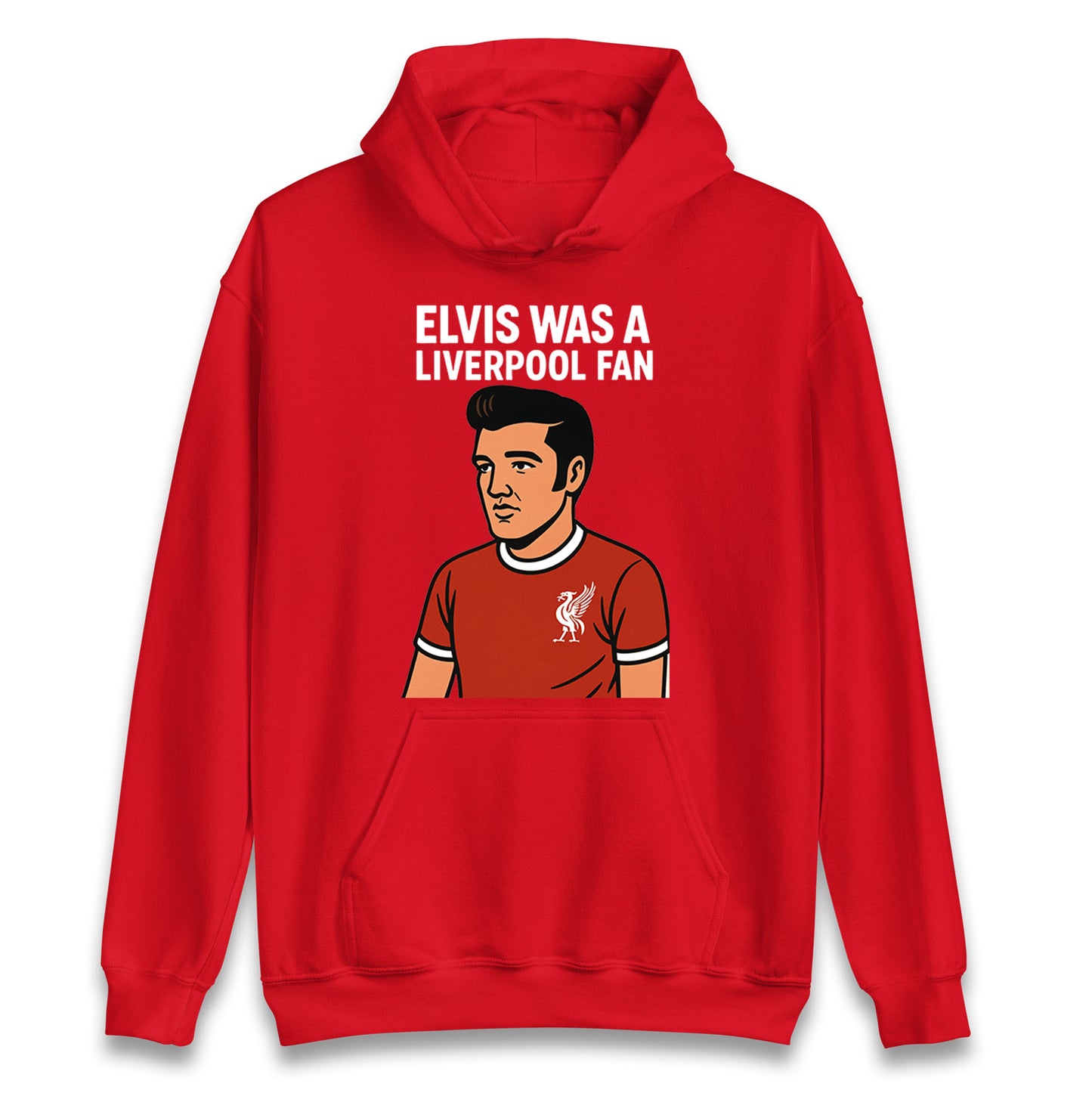 Elvis Presley Liverpool Football Hoodie