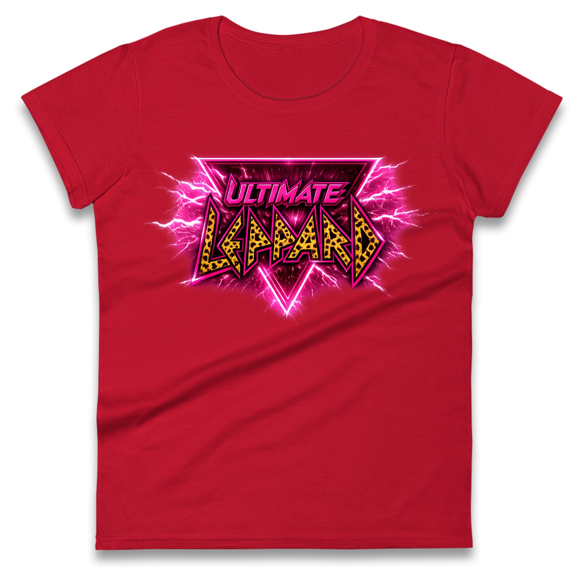 Def Leppard Ultimate Leppard Ladies T Shirt 