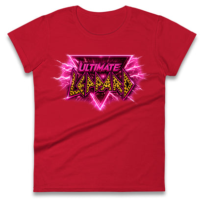 Def Leppard Ultimate Leppard Ladies T Shirt 
