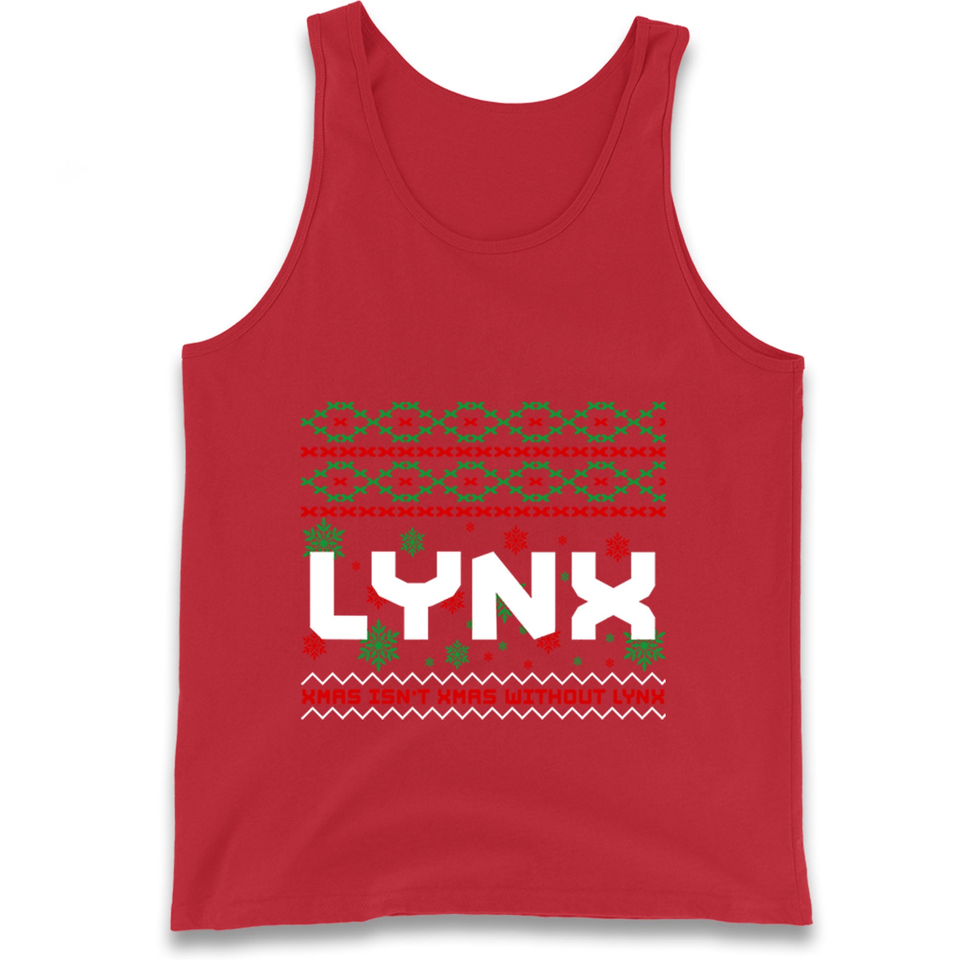 Lynx Christmas Tank Top