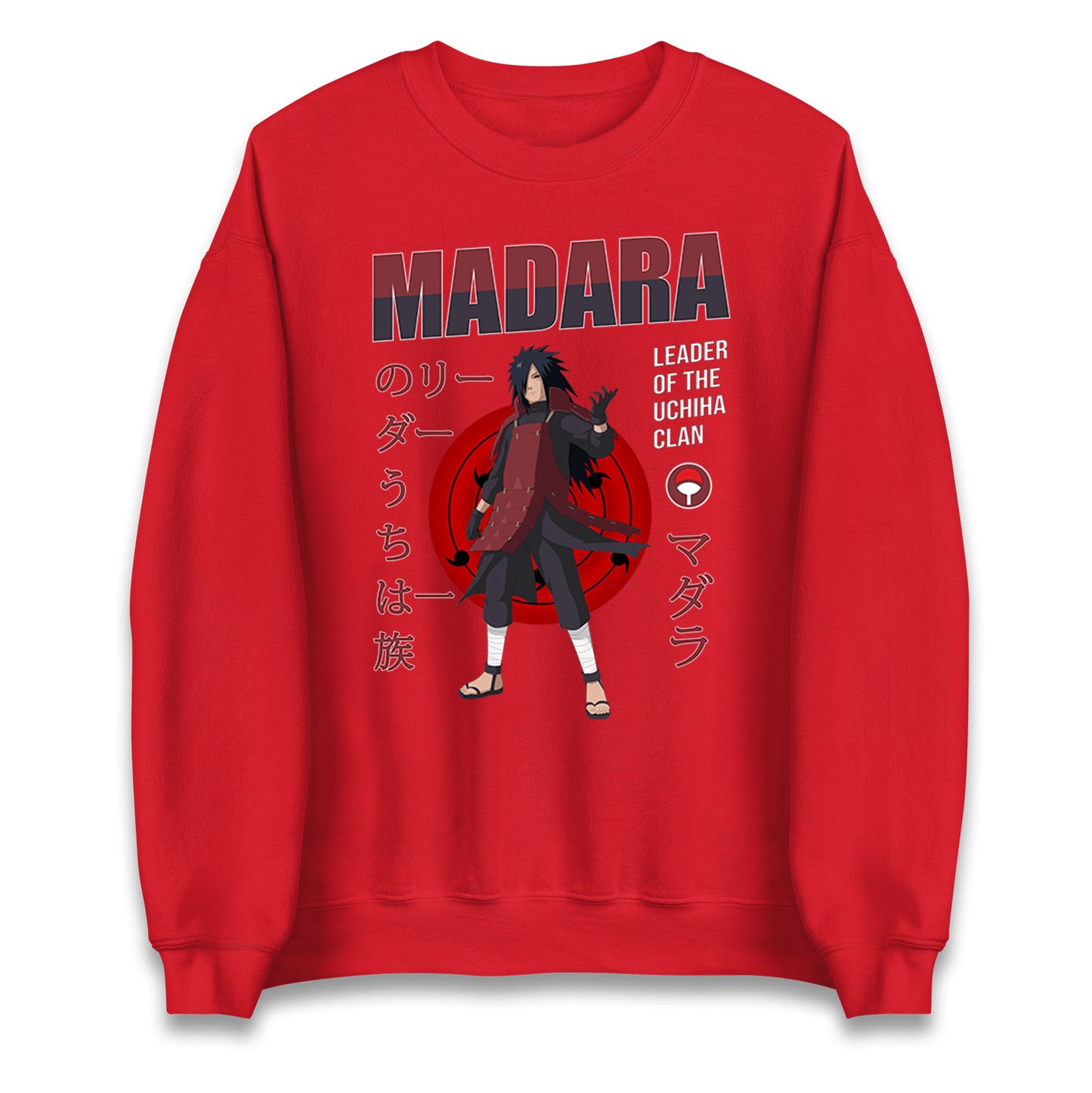 naruto shippuden madara uchiha sweatshirt