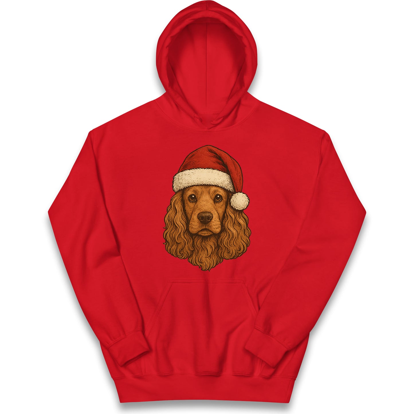 Cocker Spaniel Christmas Kids Hoodie