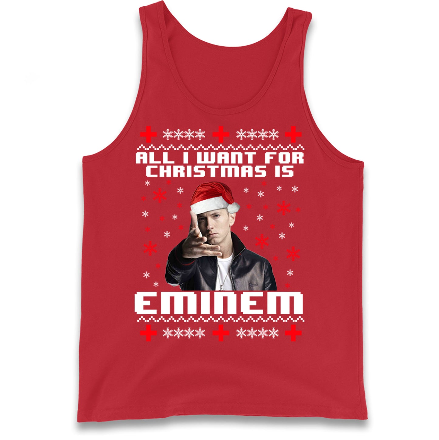 eminem christmas tank top