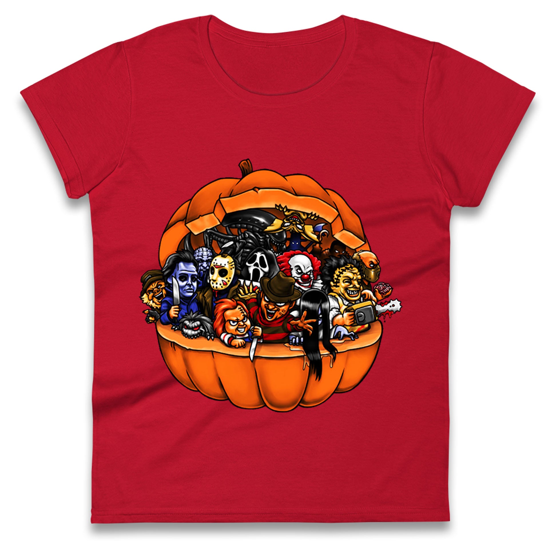 Super Villains Horror Friends Halloween t shirts
