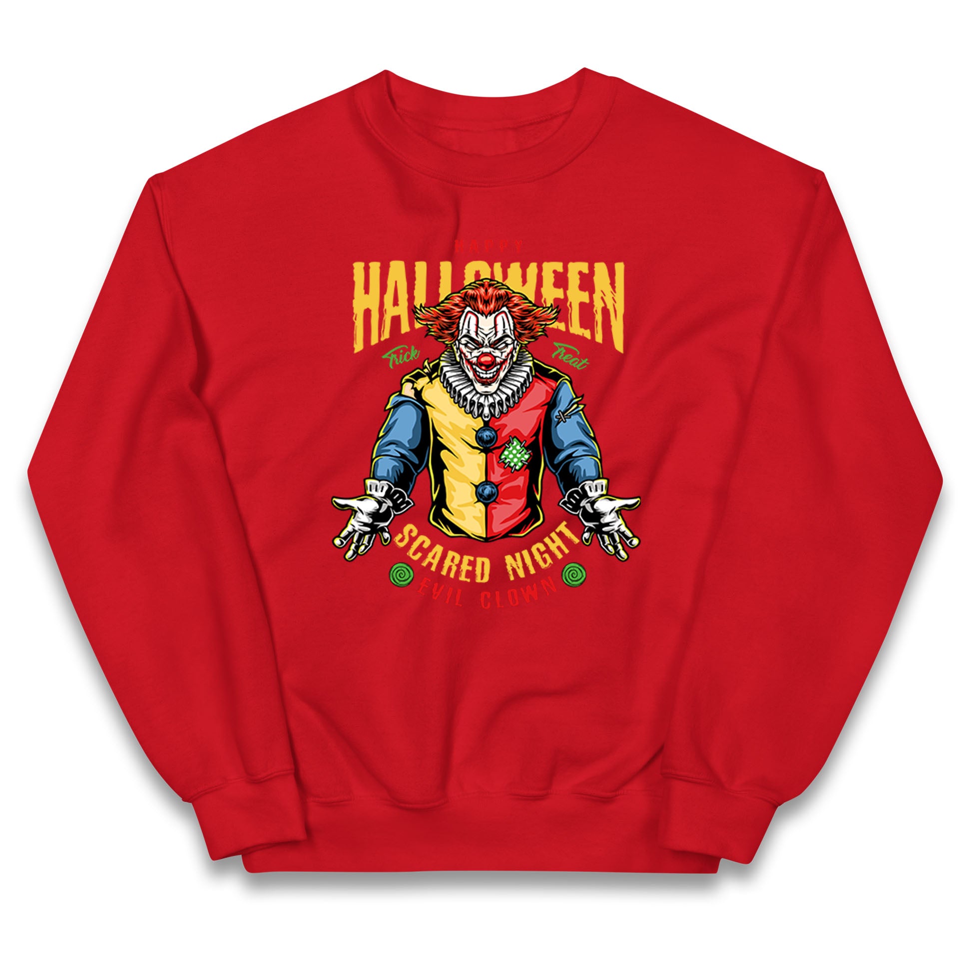 Halloween Clown Kids Jumper