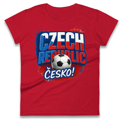 Czech Republic Ladies T Shirt