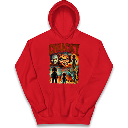 Chucky Doll Good Guys Halloween Bootleg Kids Hoodie