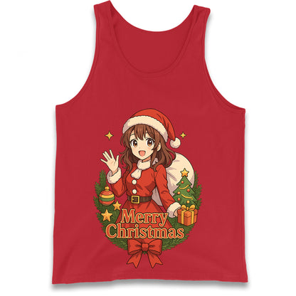 Anime Christmas Tank Top