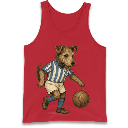 Retro Huddersfield Town Christmas Tank Top