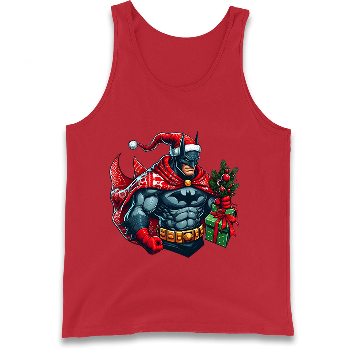 Batman Santa Tank Top
